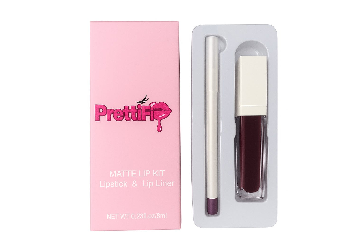 PrettiFi Matte Lip Kit