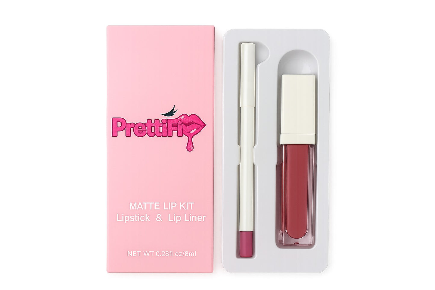 PrettiFi Matte Lip Kit
